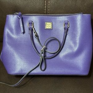 Rare Large Dooney & Bourke Saffiano Authenticated *